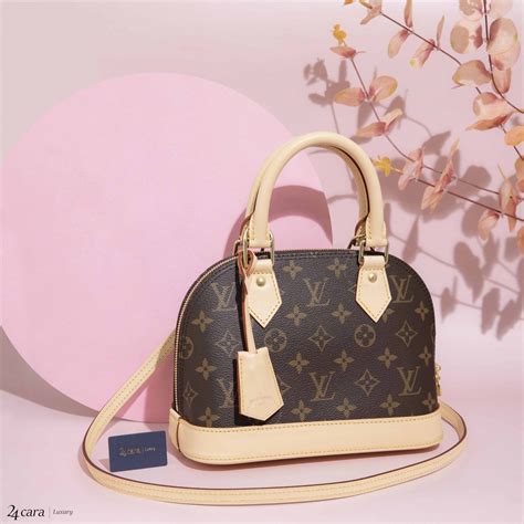 louis vuitton mini bag alma bb|louis vuitton alma bag monogram.